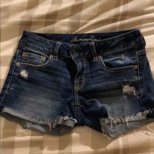 American eagle jean shorts